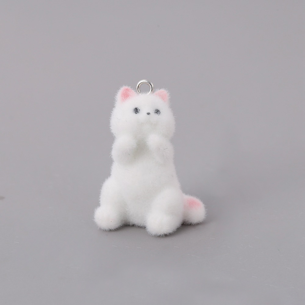 2pcs Flocking Little Cat Resin - Resin Craft Projects 评论和价格
