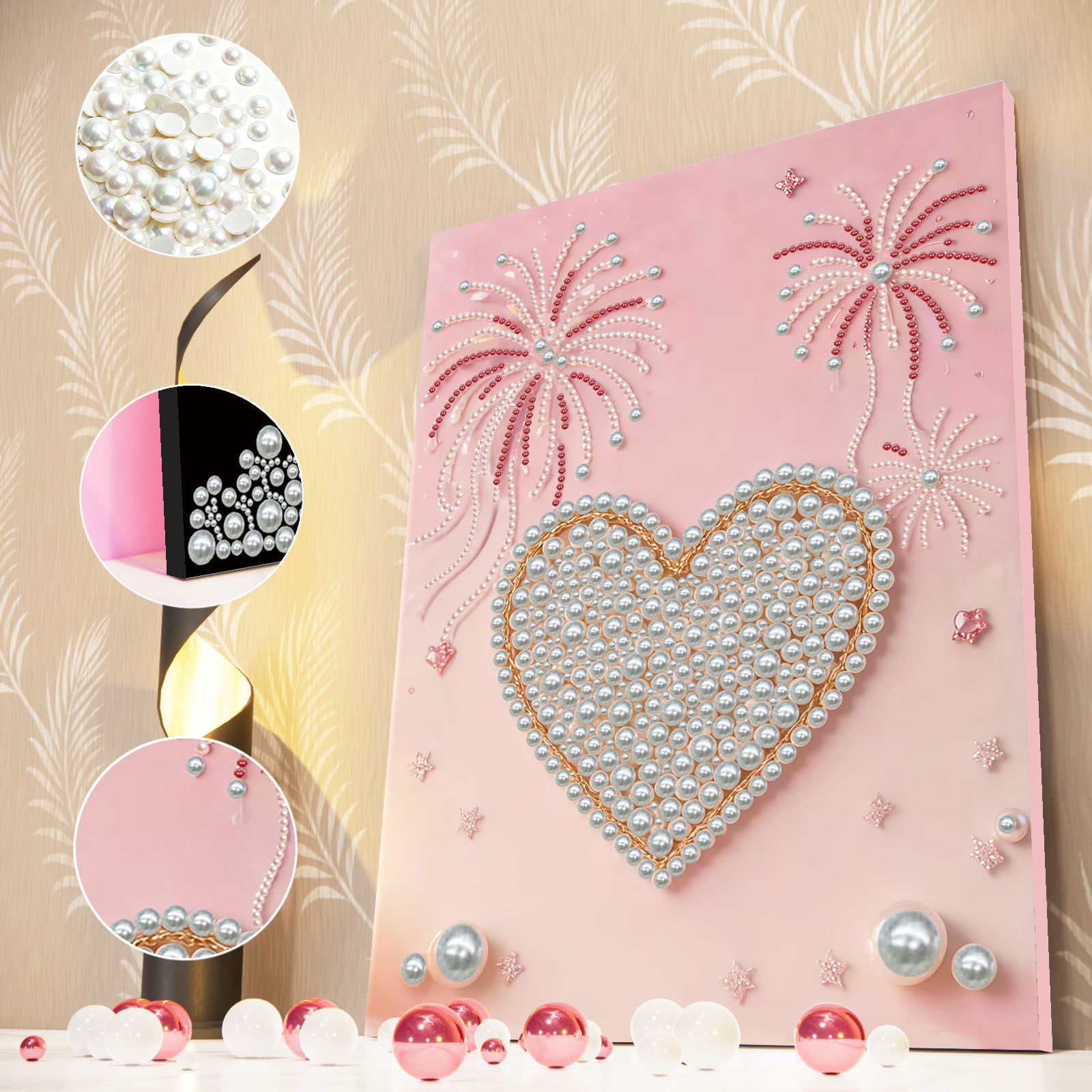 DIY Pearl Art Painting for Adu - Resin Craft For Beginners 评论和价格