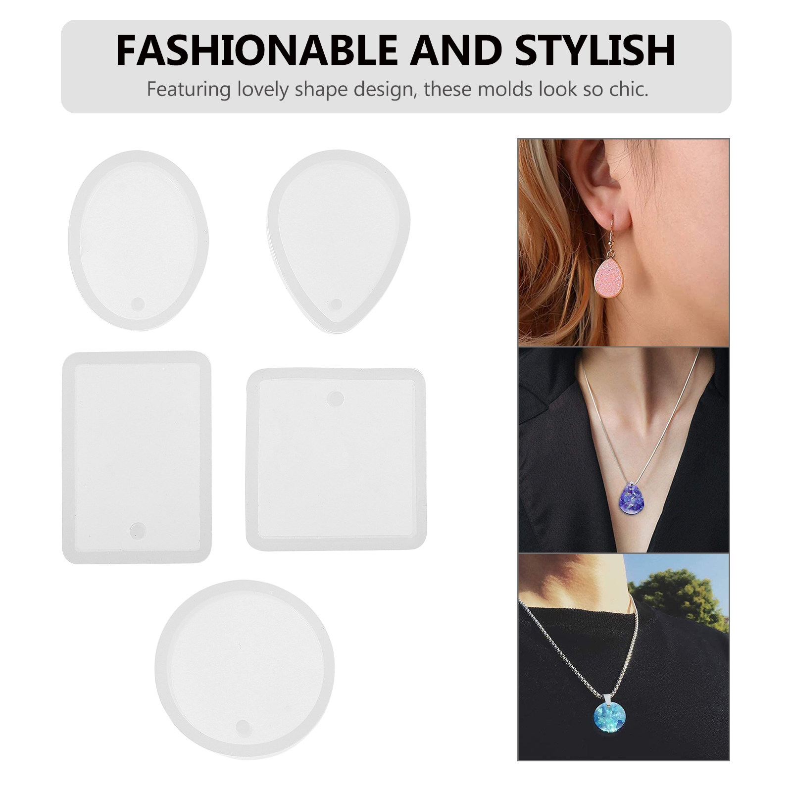 10pcs Diy Keychain Pendant Cha - Resin Crafts 评论和价格