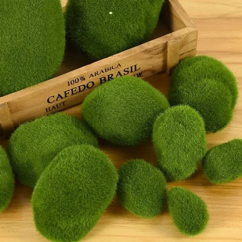 10pcs Artificial Moss Stones F - Terrarium Moss Art 评论和价格