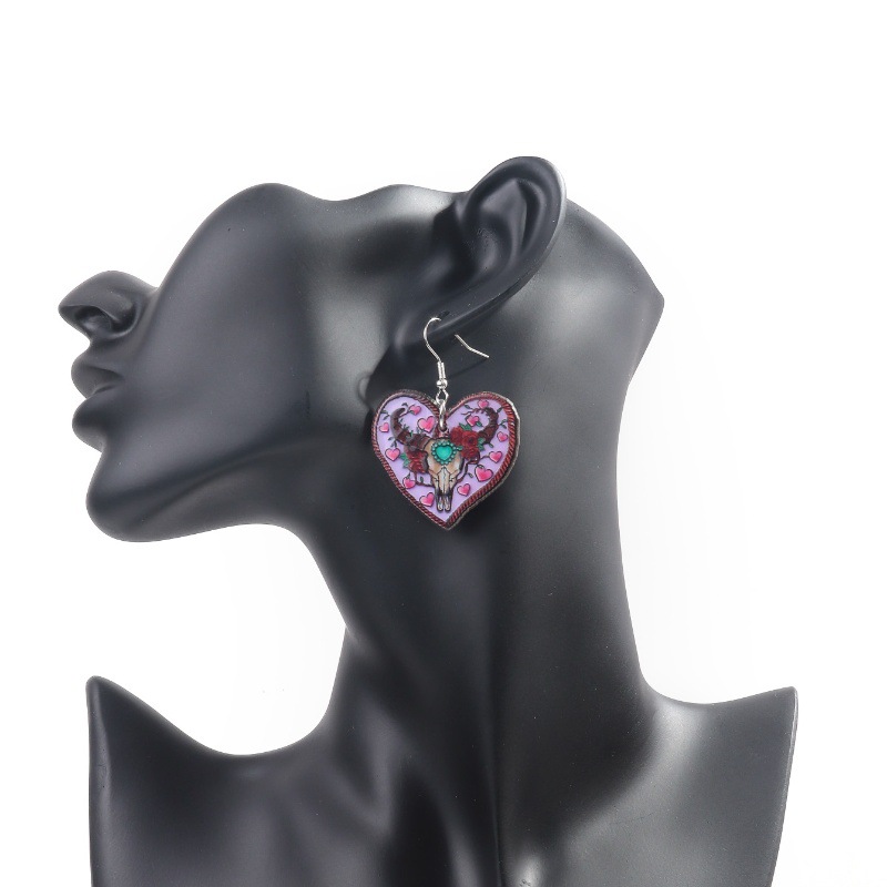 Dried Flower Earrings Heart Re - Dried Flower Bulk 评论和价格