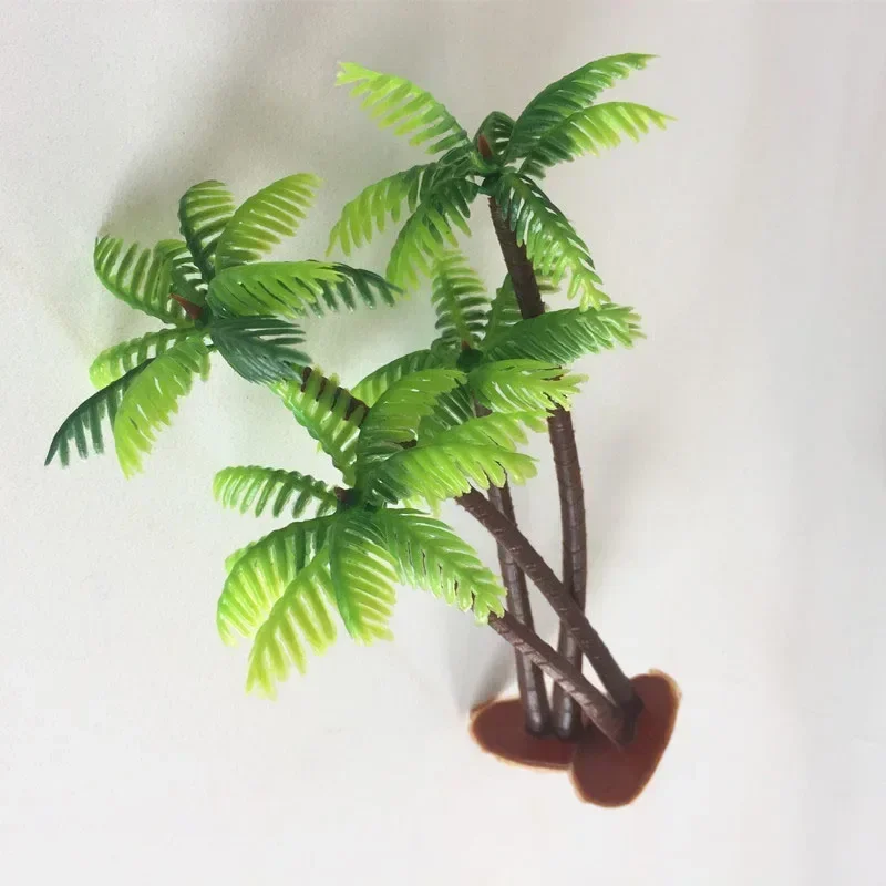 5Pcs Mini Plastic Coconut Palm - Terrarium Moss Art 评论和价格